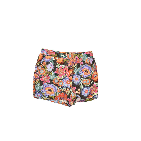 Torrid Women's Plus Size 2 Floral Pull On Shorts Inseam 4 in Unique Pattern - Picture 1 of 8
